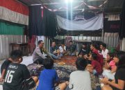 Bhabinkamtibmas Karet Tengsin Laksanakan Cooling System, Ajak Remaja Jauhi Tawuran, Narkoba dan Judi Online