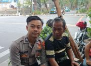 Unit Samapta Polsek Johar Baru Patroli Jalan Kaki, Sampaikan Imbauan Kamtibmas kepada Warga
