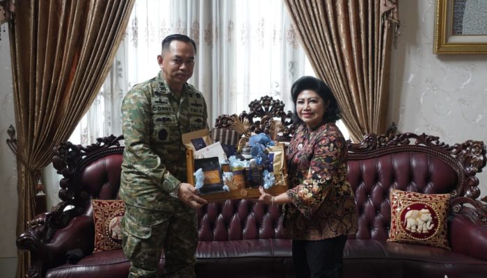 Jelang HUT Ke-81 TNI, Pasahli Panglima TNI Anjangsana kepada Mantan Panglima TNI