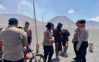 Bromo Resmi Dibuka Kembali, Polres Probolinggo Siagakan Patroli Obvit dan Ingatkan Bahaya Karhutla