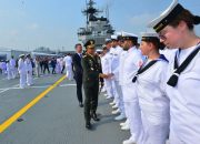 Panglima TNI Resmikan KRI SRIWIJAYA-100, Perkuat Pertahanan Maritim