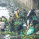Dandim 0418/Palembang Pimpin Pembersihan Aliran Sungai Sekanak, KARYA BHAKTI GERAKAN INDONESIA ASRI Kota Palembang