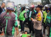 Polisi Gerak Cepat Tangani Laka Lantas Tunggal di Tanjakan Fly Over Roxy Mas Jalan Kh Hasyim Ashari Cideng Gambir Jakarta Pusat