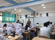 Bhabinkamtibmas Sambangi SMA Negeri 24 Jakarta, Imbau Pelajar Bijak Menyikapi Ajakan Aksi Unjuk Rasa