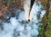 Satgas Udara Maksimalkan Water Bombing Hadapi Karhutla