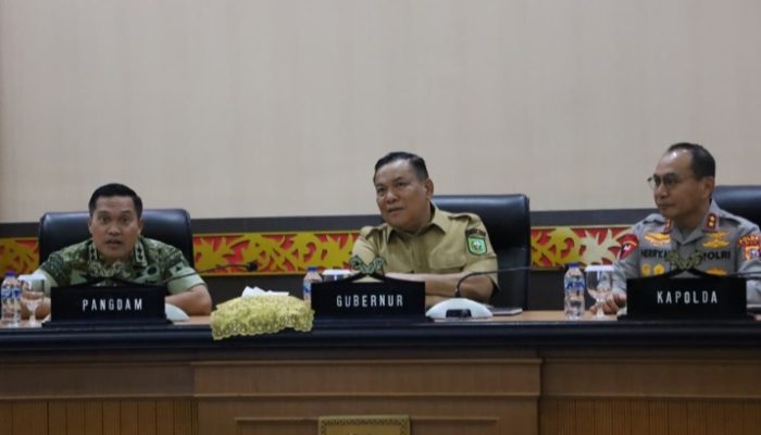 Hadapi Puncak Karhutla, Kodam XIX/Tuanku Tambusai dan Pemprov Riau Satukan Langkah