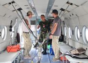 Danlanud Roesmin Nurjadin Tinjau Helikopter Water Bombing MI-8 AMT, Tekankan Safety dan Kesiapan Crew