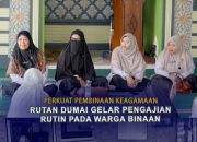 Rutan Dumai Gelar Pengajian Rutin, Perkuat Pembinaan Keagamaan Warga Binaan