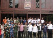 Menhut Tinjau Restorasi Gambut Bengkalis, Danlanud RSN Tegaskan Kolaborasi Penanganan Karhutla