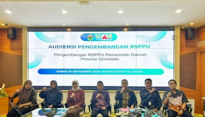 Didukung FK Unhas, Pemprov Gorontalo percepat penyelenggaraan RSPPU