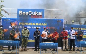 Bea Cukai Kendari musnahkan 3 juta rokok ilegal senilai Rp4,5 miliar