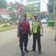 Patroli Jalan Kaki di Kawasan BPOM, Polisi Sampaikan Pesan Kamtibmas kepada Security