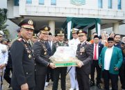 HUT Ke-81 TNI, Kapolres Pelabuhan Tanjung Priok Hadiri Upacara Bersama Forkopimko Plus Jakarta Utara