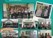 Suasana Meriah, Polrestabes Palembang Ucapkan HUT ke-81 TNI di Makodim 0418/Palembang