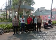 Patroli Siang, Polsek Johar Baru Sisir Sejumlah Jalan Antisipasi Tawuran dan Gangguan Kamtibmas
