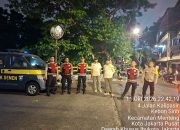 Polsek Senen Gelar Apel Operasi Cipta Kondusif dan Patroli Gabungan Tiga Pilar