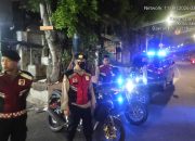 Cegah Tawuran dan Kejahatan Jalanan, Polsek Johar Baru Gelar Strong Point di TL Galur