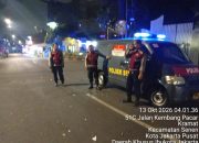 Cegah Tawuran dan Kejahatan Jalanan, Polsek Senen Gelar Patroli Biru Dini Hari