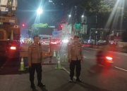 Antisipasi Gangguan Kamtibmas, Polsek Metro Gambir Lakukan Pengalihan Arus Lalu Lintas di Jalan Majapahit
