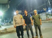 Antisipasi Tawuran, Bhabinkamtibmas Cideng Siaga Lewat Aksi “Jaga Jakarta” di Flyover Roxy