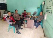 Unit Samapta Polsek Johar Baru Sambangi Poskamling Tanah Tinggi, Ingatkan Tamu Wajib Lapor 1×24 Jam