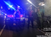 Cegah Kejahatan Jalanan dan Tawuran, Polsek Senen Gelar Patroli Lampu Biru Dini Hari