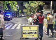 Amankan Wilayah dari Gangguan Kamtibmas, Polsek Johar Baru Gelar Patroli Cipta Kondisi Dini Hari dan Razia Stasioner