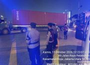 Polres Pelabuhan Tanjung Priok Gelar Patroli Cipta Kondisi dan Strongpoint, Pastikan Kamtibmas Tetap Aman dan Kondusif
