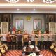 Lawatan Kerja ke Griya Agung, Kapolda Sumsel dan Gubernur Herman Deru Dorong Percepatan Penanganan Karhutla