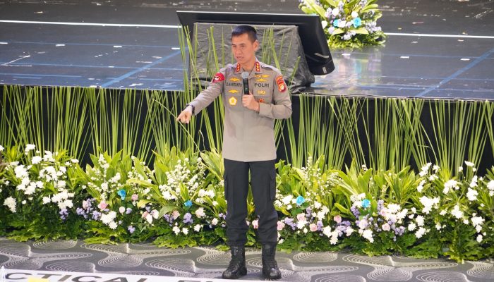 Kapolres dan Wakapolres Metro Jakarta Pusat Ikuti TFG Antisipasi Perkembangan Situasi Kamtibmas