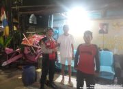 Dini Hari, Samapta Polsek Johar Baru Perkuat Sinergi dengan Pokdarkamtibmas Tanah Tinggi