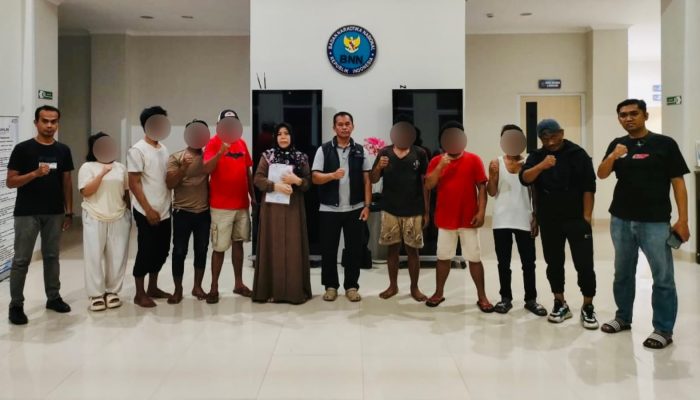 4 Kali Operasi Sarang Narkoba, Polda Sulteng Serahkan Puluhan Pelaku ke BNNP untuk Rehabilitasi