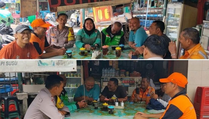 Polsek Senen Gelar Kumpul Bareng Warga di Paseban, Ajak Masyarakat Cegah Tawuran dan Kejahatan