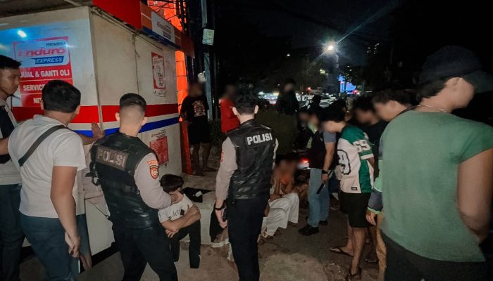 Patroli Malam Cegah Tawuran, 16 Orang Diamankan di Jaktim dan Jakpus