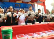 Kapolri: Tim Gabungan Sita Hampir 1,2 Ton Sabu dari Laboratorium Gelap di Aceh