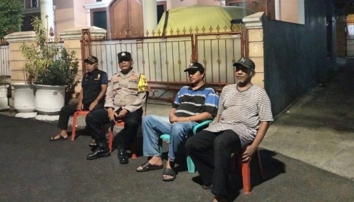 Polisi Bersama Masyarakat, Bhabinkamtibmas Johar Baru Koordinasi Kamtibmas di RW 04