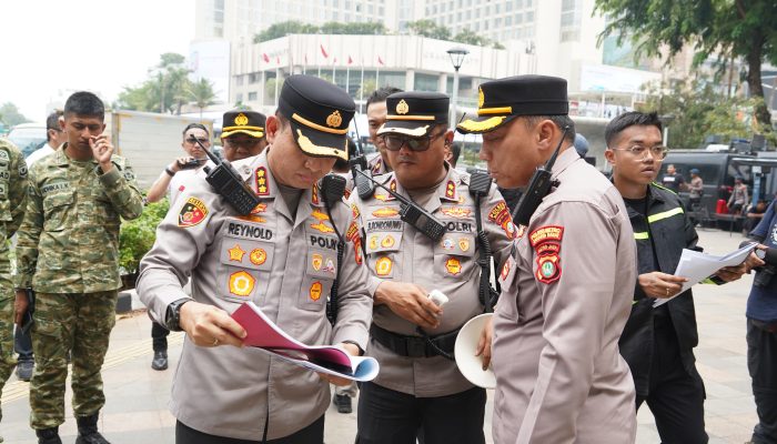 Polres Metro Jakarta Pusat Kedepankan Pendekatan Humanis dalam Pelayanan Aksi Unjuk Rasa di Monas dan Tugu Tani