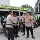 Kapolres Pelabuhan Tanjung Priok Pimpin Pengecekan Kesiapsiagaan Personel Pelayanan Aksi Unjuk Rasa