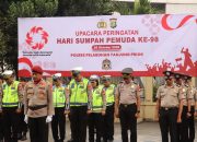 Polres Pelabuhan Tanjung Priok Gelar Upacara Hari Sumpah Pemuda ke-98, Kapolres Tekankan Persatuan dan Pengabdian Nyata