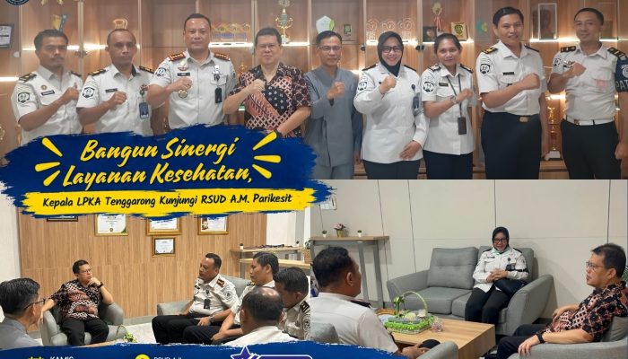Bangun Sinergi Layanan Kesehatan, Kepala LPKA Tenggarong Kunjungi RSUD A.M. Parikesit