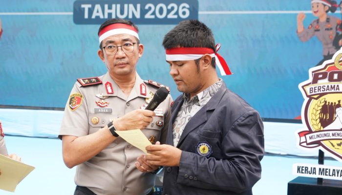 Polres Metro Jakarta Pusat Gelar Deklarasi Sumpah Pemuda Mahasiswa Indonesia Tahun 2026, Perkuat Persatuan dan Kondusivitas