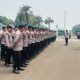 Antisipasi Unjuk Rasa di Sapta Pesona, Payanras Polsek Metro Gambir Pimpin Apel Puluhan Personel Gabungan