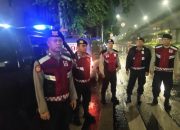 Dini Hari, Polsek Johar Baru Gelar Strong Point Blue Light di TL Galur, Antisipasi 3C dan Tawuran