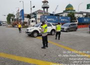 Polres Pelabuhan Tanjung Priok Gelar Pengaturan Lalu Lintas Pagi Hari, Pastikan Aktivitas Masyarakat Berjalan Lancar dan Aman