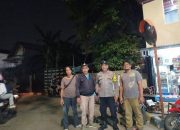 Sambangi Pos Kamling RW 02 Galur, Bhabinkamtibmas Ajak Warga Perkuat Keamanan Lingkungan