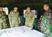 Pastikan Kesiapan Prajurit, Kasdam XIX/Tuanku Tambusai Tinjau Daerah Latihan Yonif 132/BS