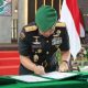 Kodam XIX/Tuanku Tambusai Gelar Sertijab Tiga Pejabat Strategis dan Pelantikan Danyonkav 14/RBT